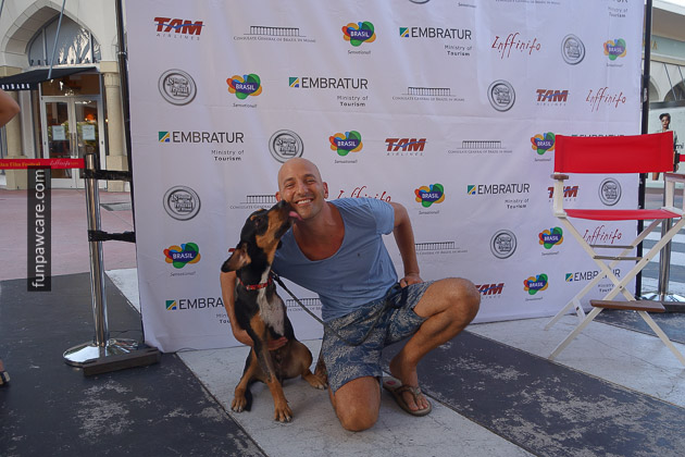 three legged foster dog movie premier