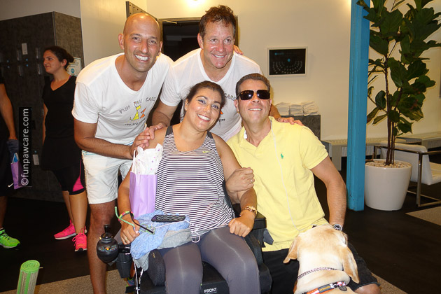 Russell Hartstein and Steve Guttenberg Sabrina Cohen and David New