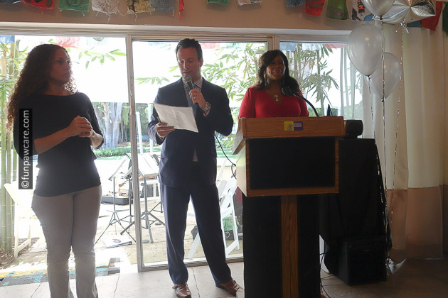 Rick Folbaum MC'ing