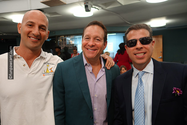 Steve Guttenberg, Russell Hartstein and David New