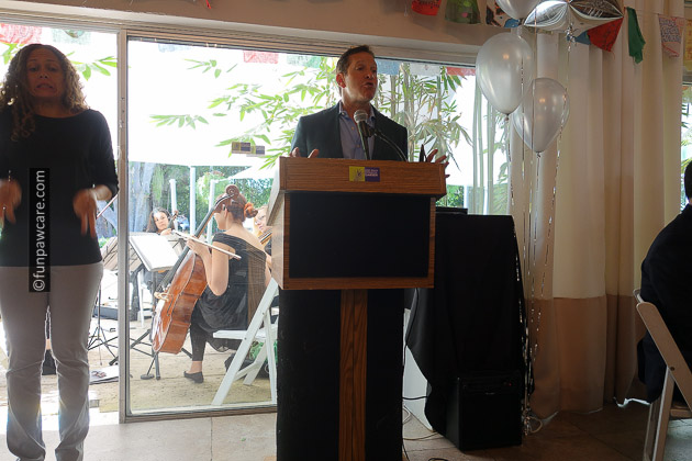 Steve Guttenberg speaking at Ability Explosion