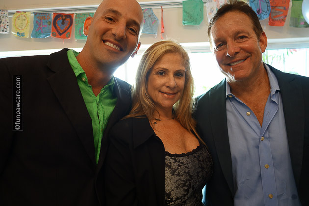 Steve Guttenberg, Russell Hartstein and Alison