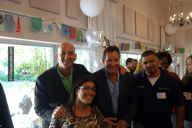 Steve Guttenberg,Russell Hartstein and Sabrina Cohen