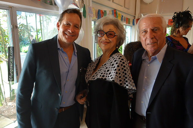 Steve Guttenberg, and David New's parents